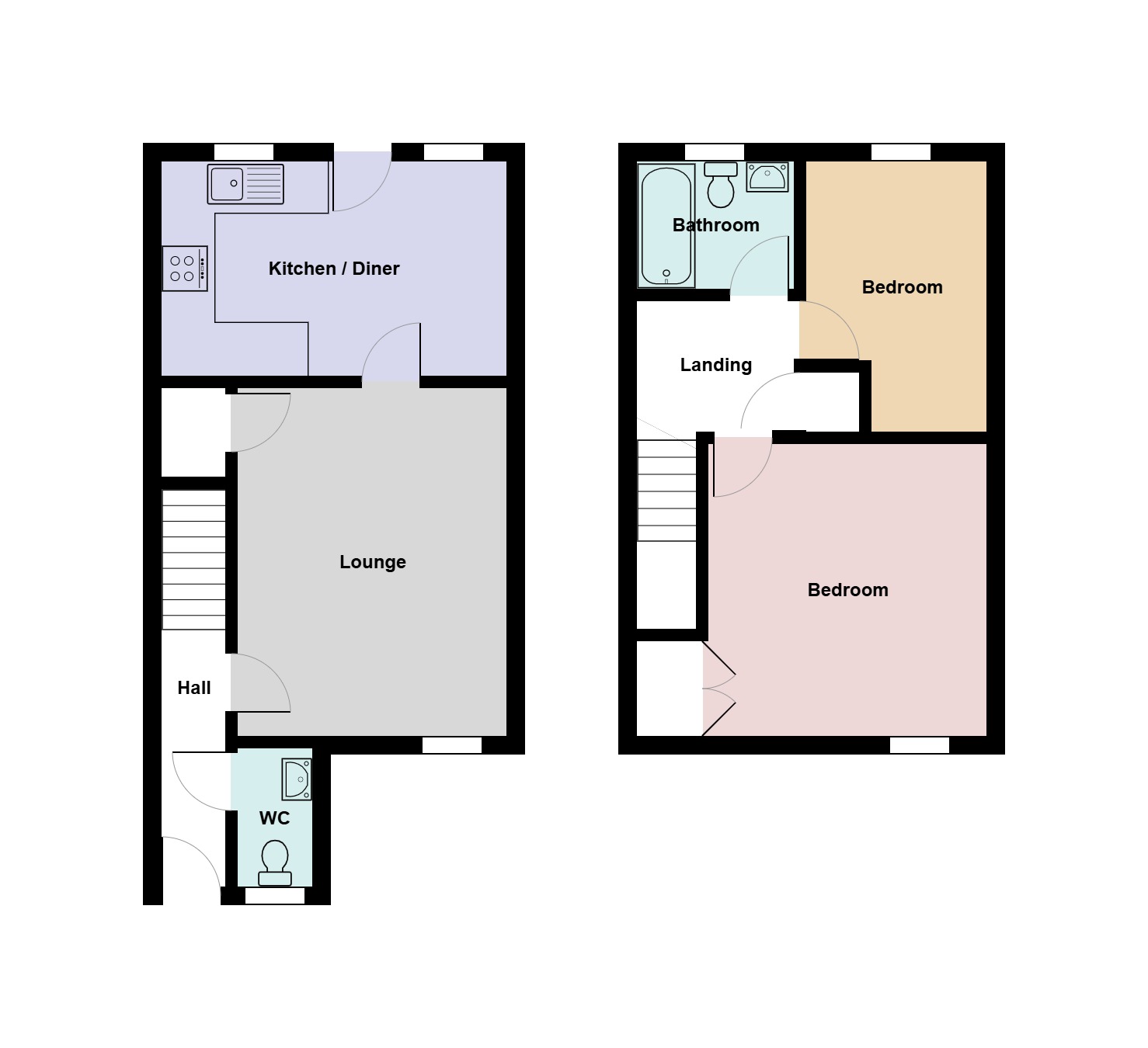 18 The Avenue, Llanelli floorplan