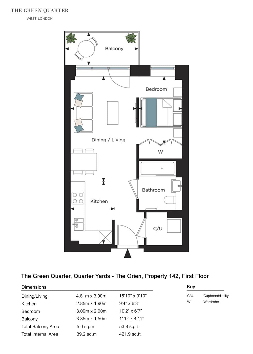 142, London Borough Of Ealing, Ub1 1Bl, Southall floorplan