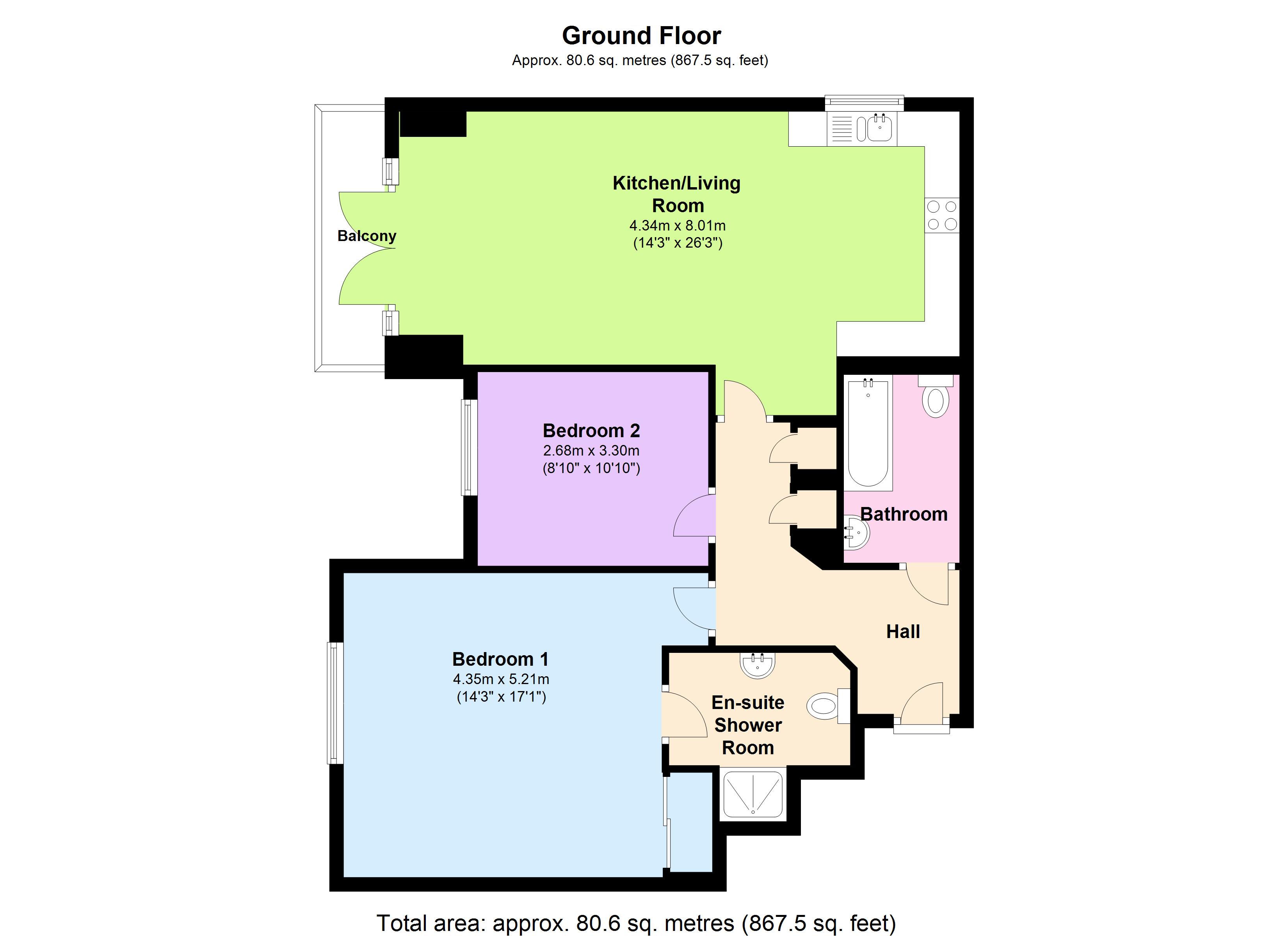 2 Bedrooms Flat for sale in 1 Lansdowne Road, Bromley, Kent BR1