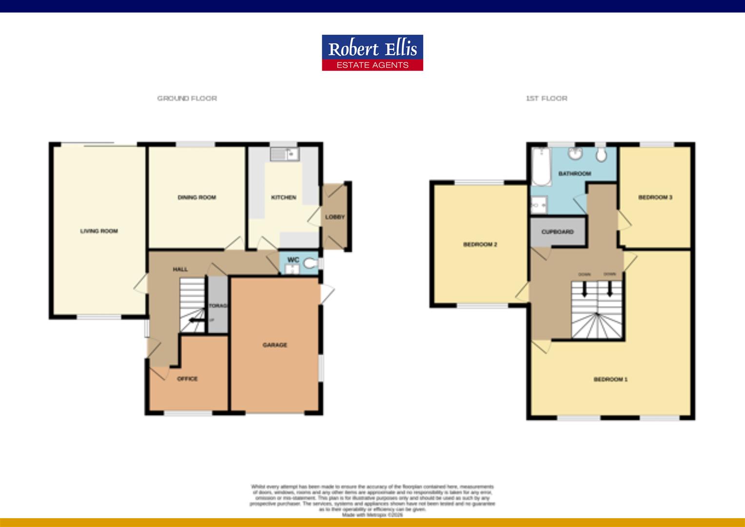 15, Richmond Gardens, Nottingham floorplan