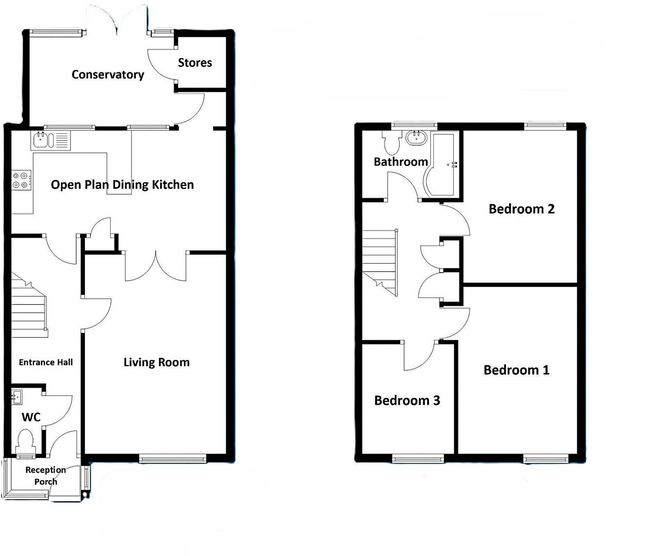 23, Barnwood Road, Wolverhampton floorplan