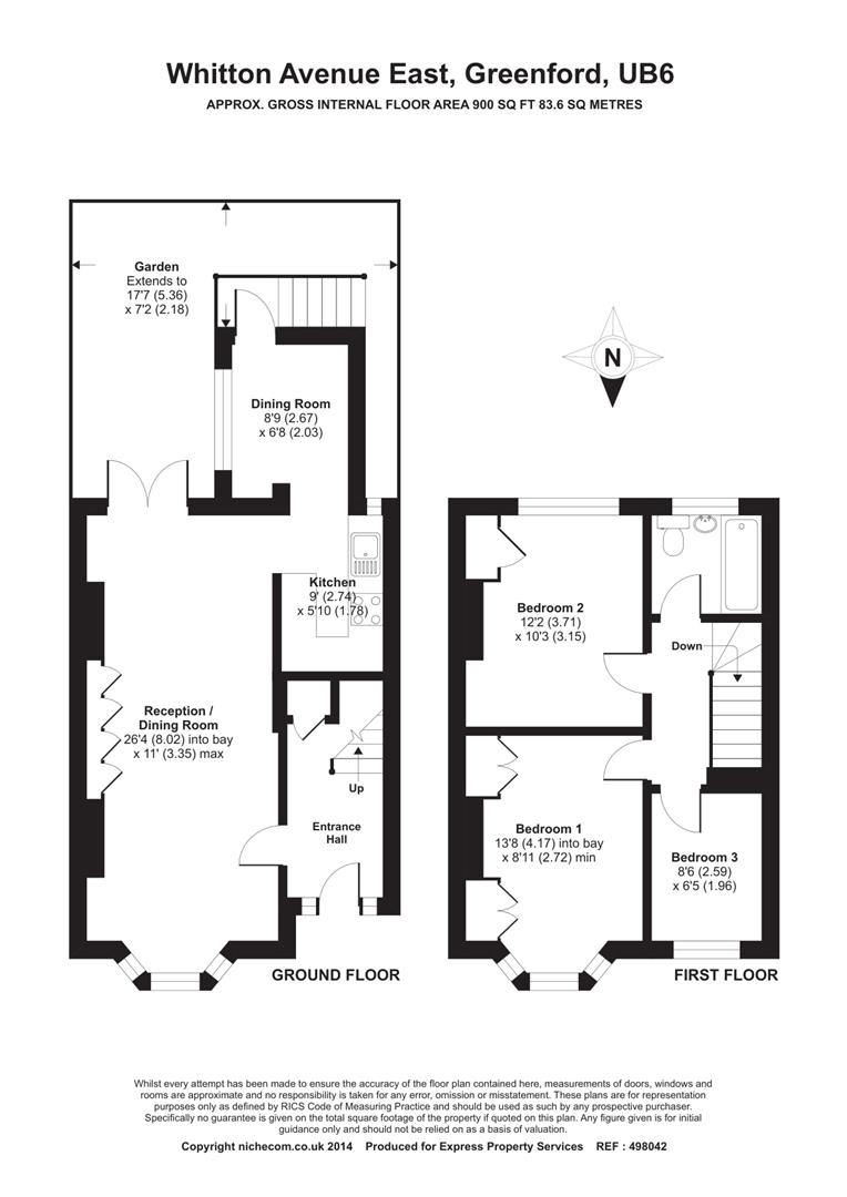 363, Whitton Avenue East, Greenford floorplan