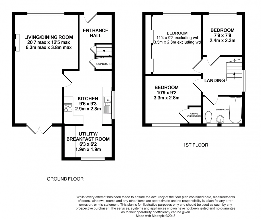 3 Bedrooms End terrace house for sale in Marshall Close, Farnborough GU14