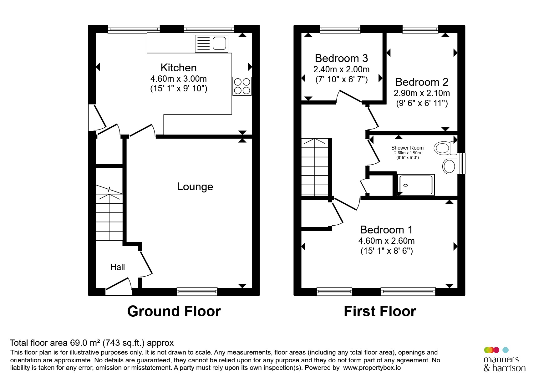 Ark Royal Close, Hartlepool floorplan