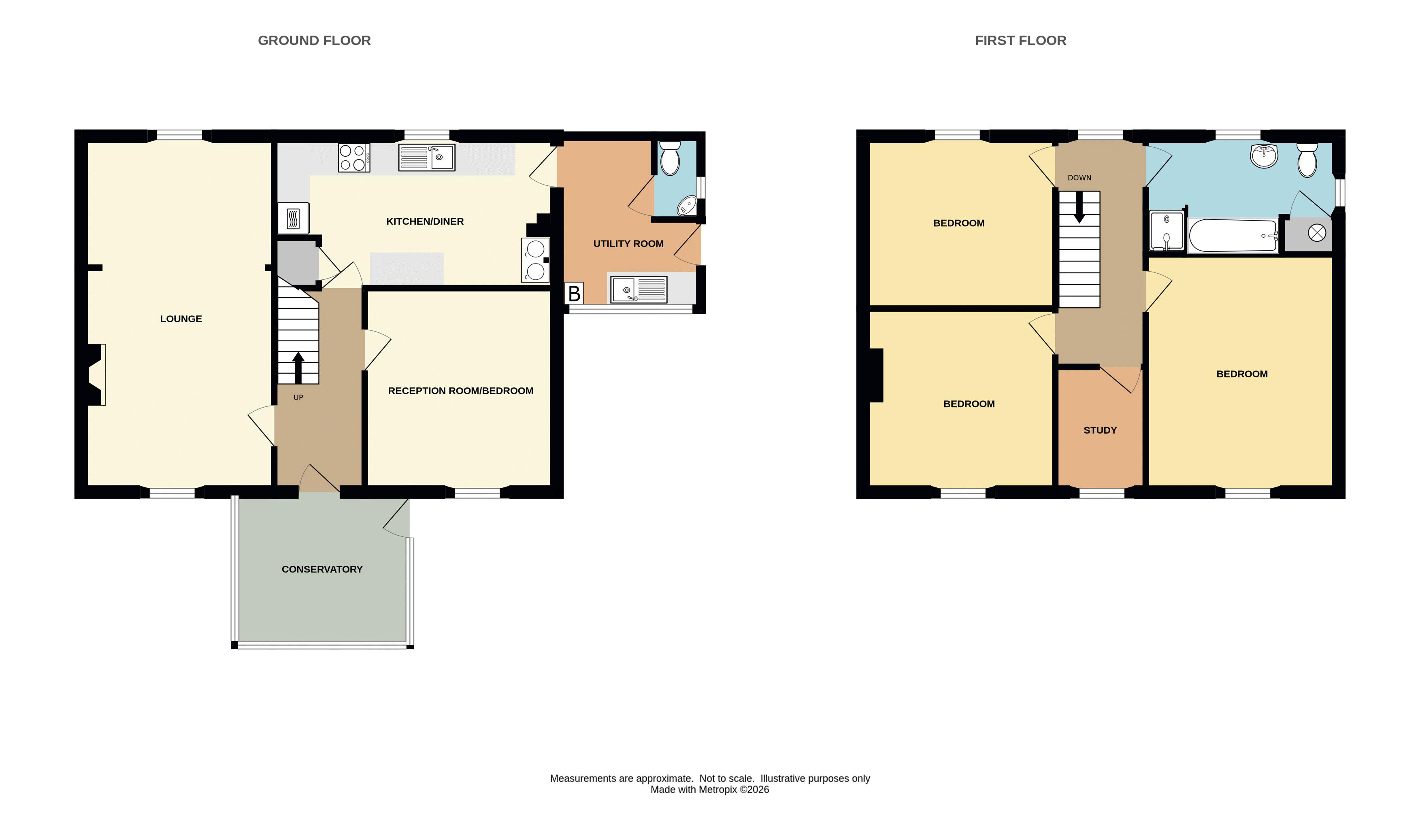 Goldbank Farm, Bodmin floorplan