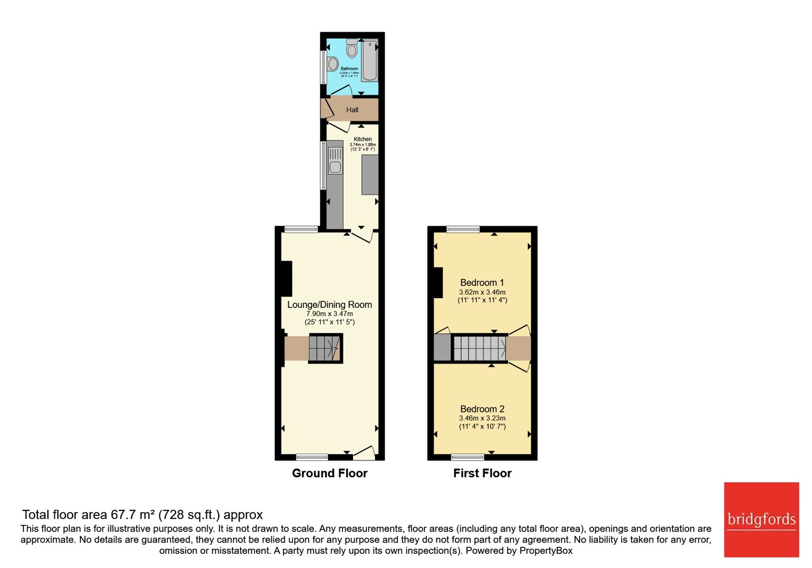 15, Arbour Street, Staffordshire floorplan