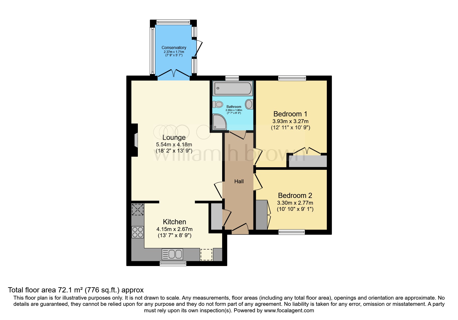 2, Cherry Mews, Dereham floorplan