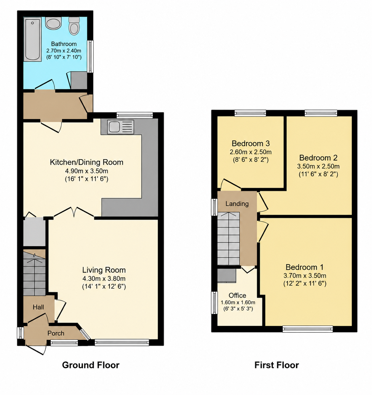 192, Park Street, Haydock floorplan