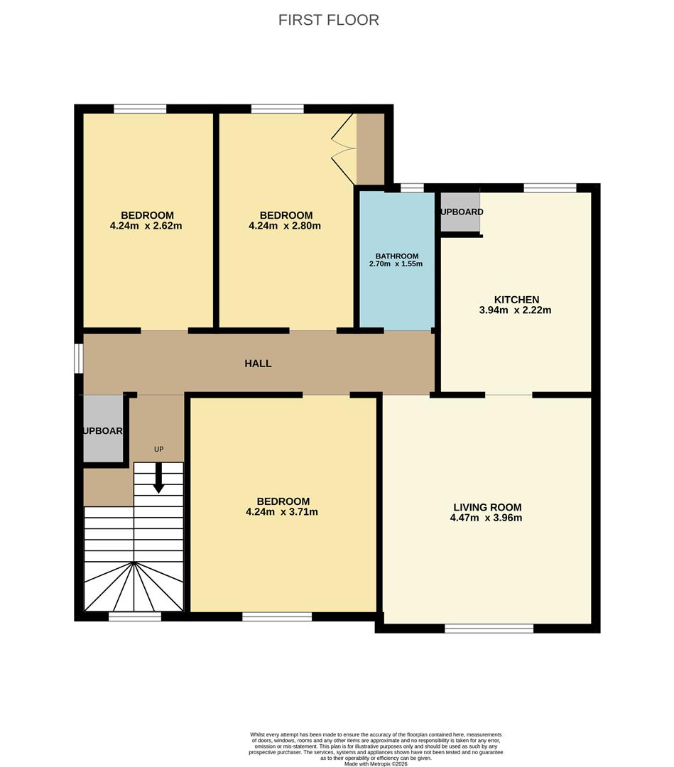 11, Motray Park, Guardbridge floorplan