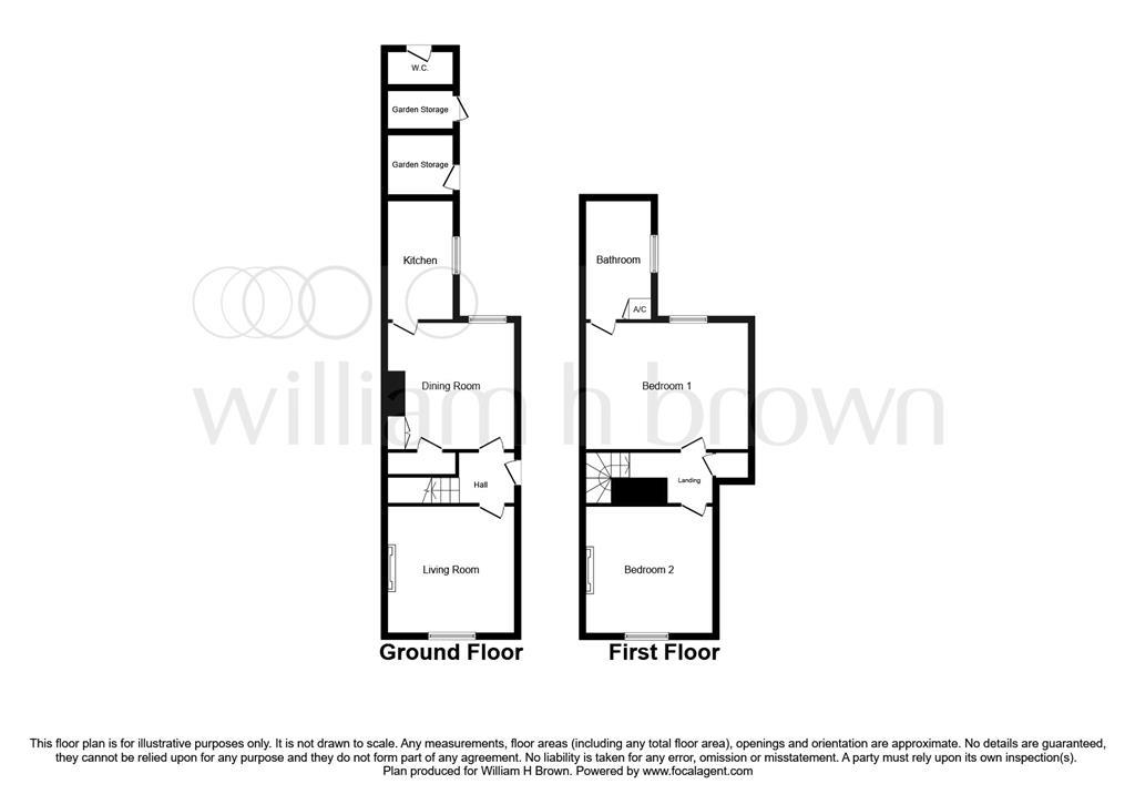 48, George Street, GRANTHAM floorplan