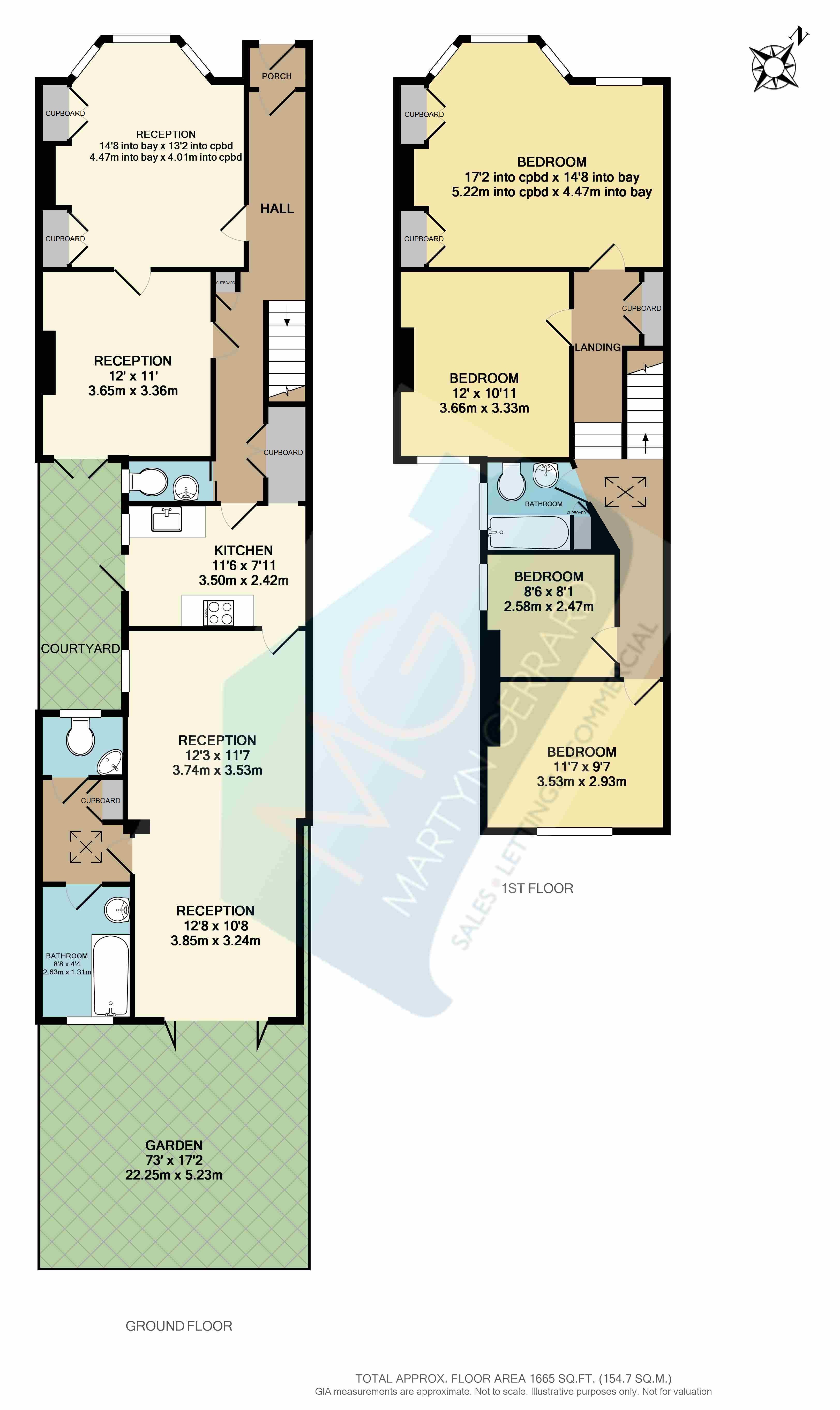 4 Bedrooms Terraced house for sale in Greenham Road, Muswell Hill, London N10