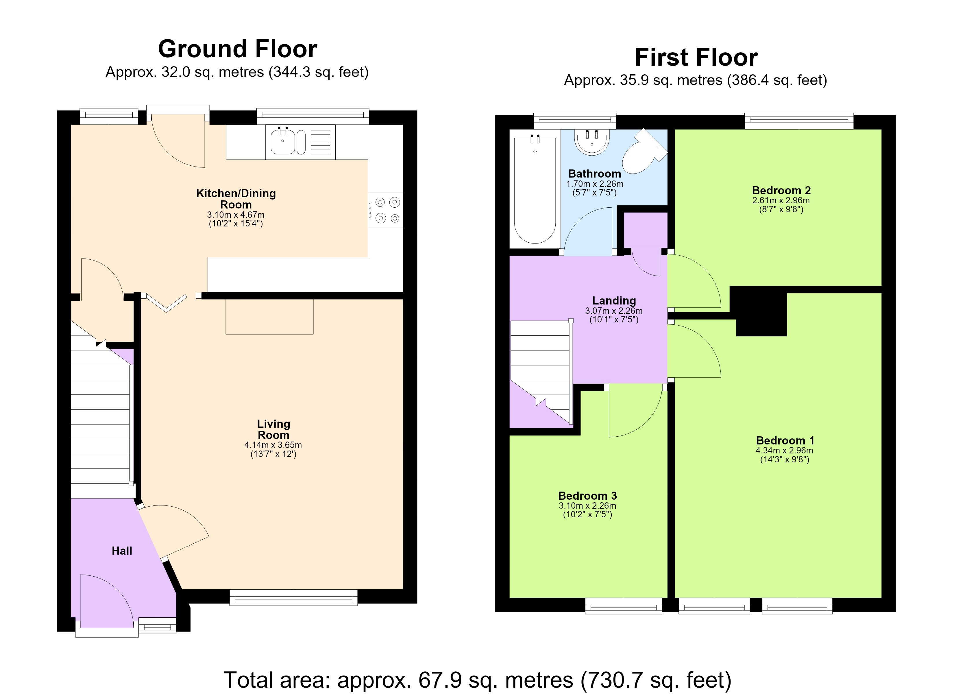 187, Gateshead Road, Borehamwood floorplan