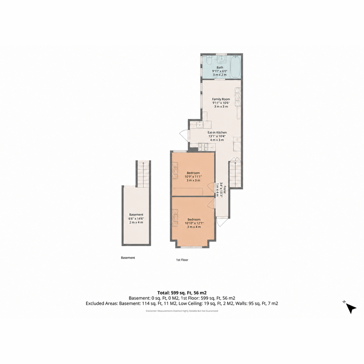Parkhouse Street, London floorplan
