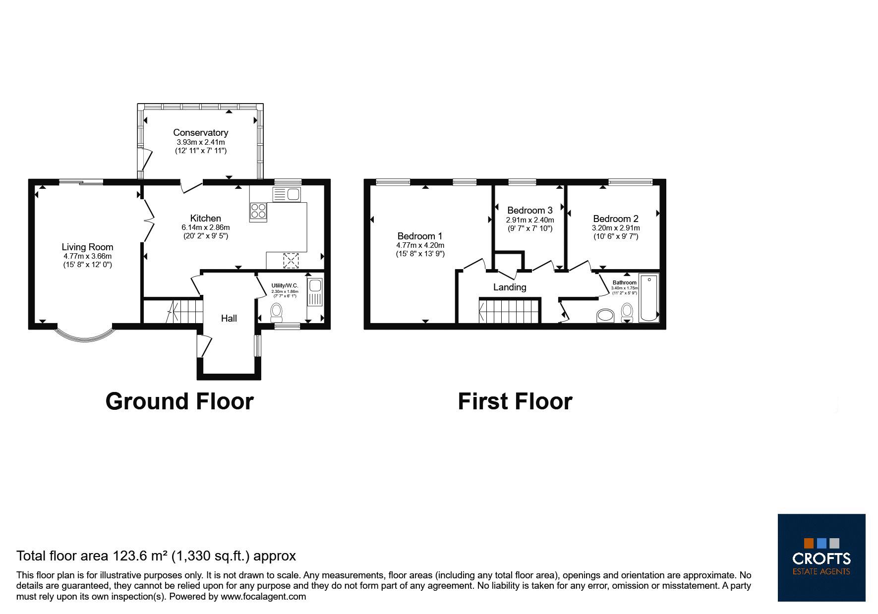 5, Cranwell Drive, Grimsby floorplan