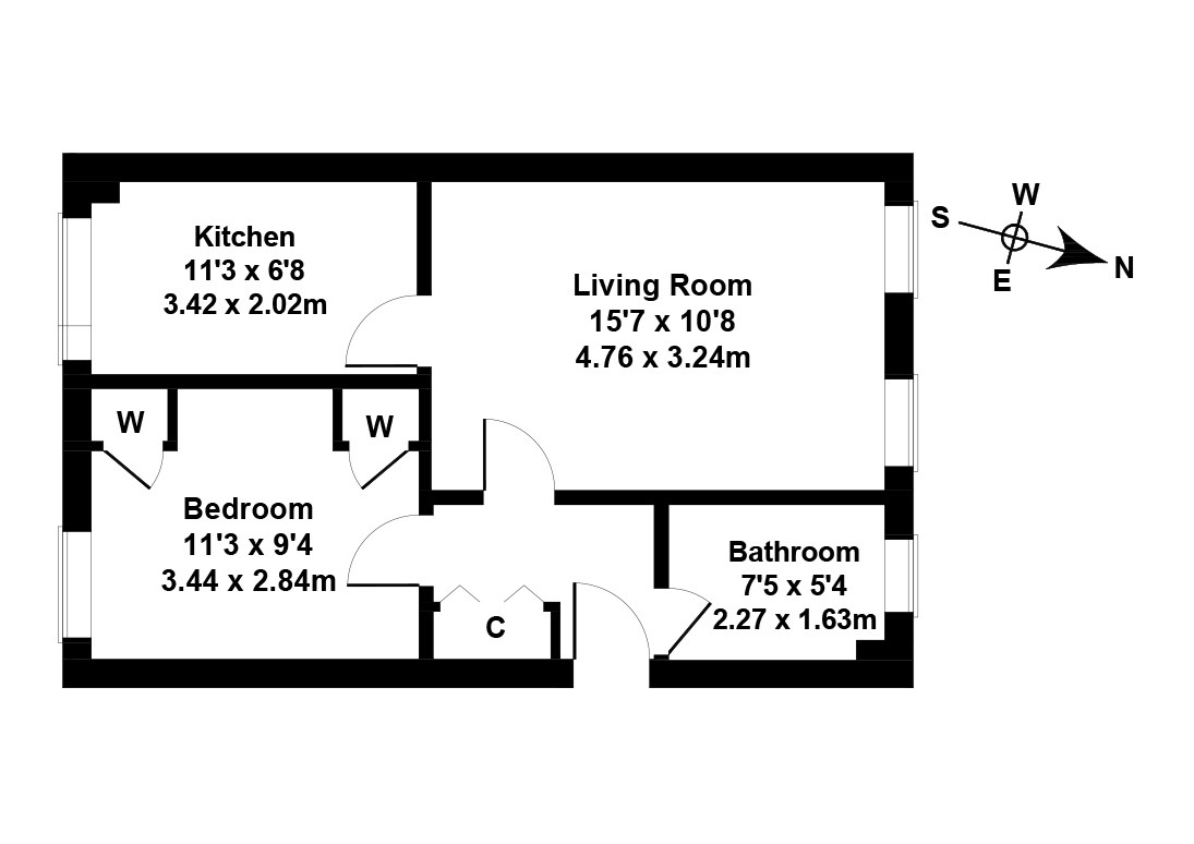 1 Bedrooms Flat for sale in New Johns Place, Newington, Edinburgh EH8