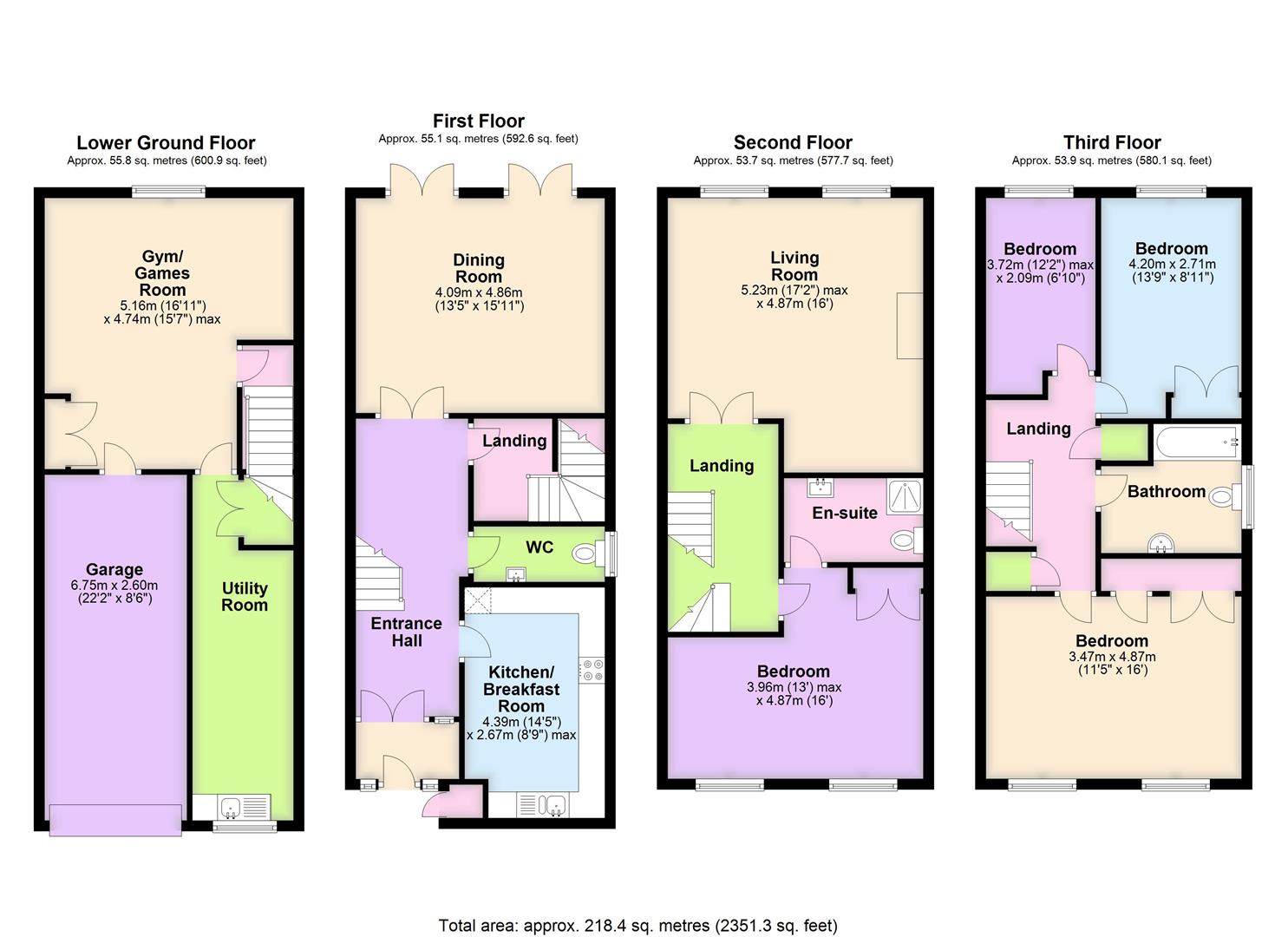 North Road, Hertford SG14, 4 bedroom end terrace house for sale