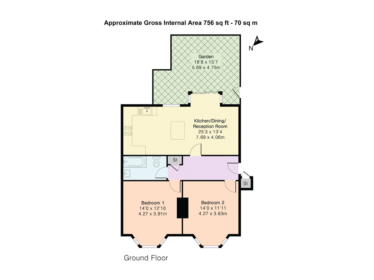 8A, Harpes Road, Oxfordshire floorplan
