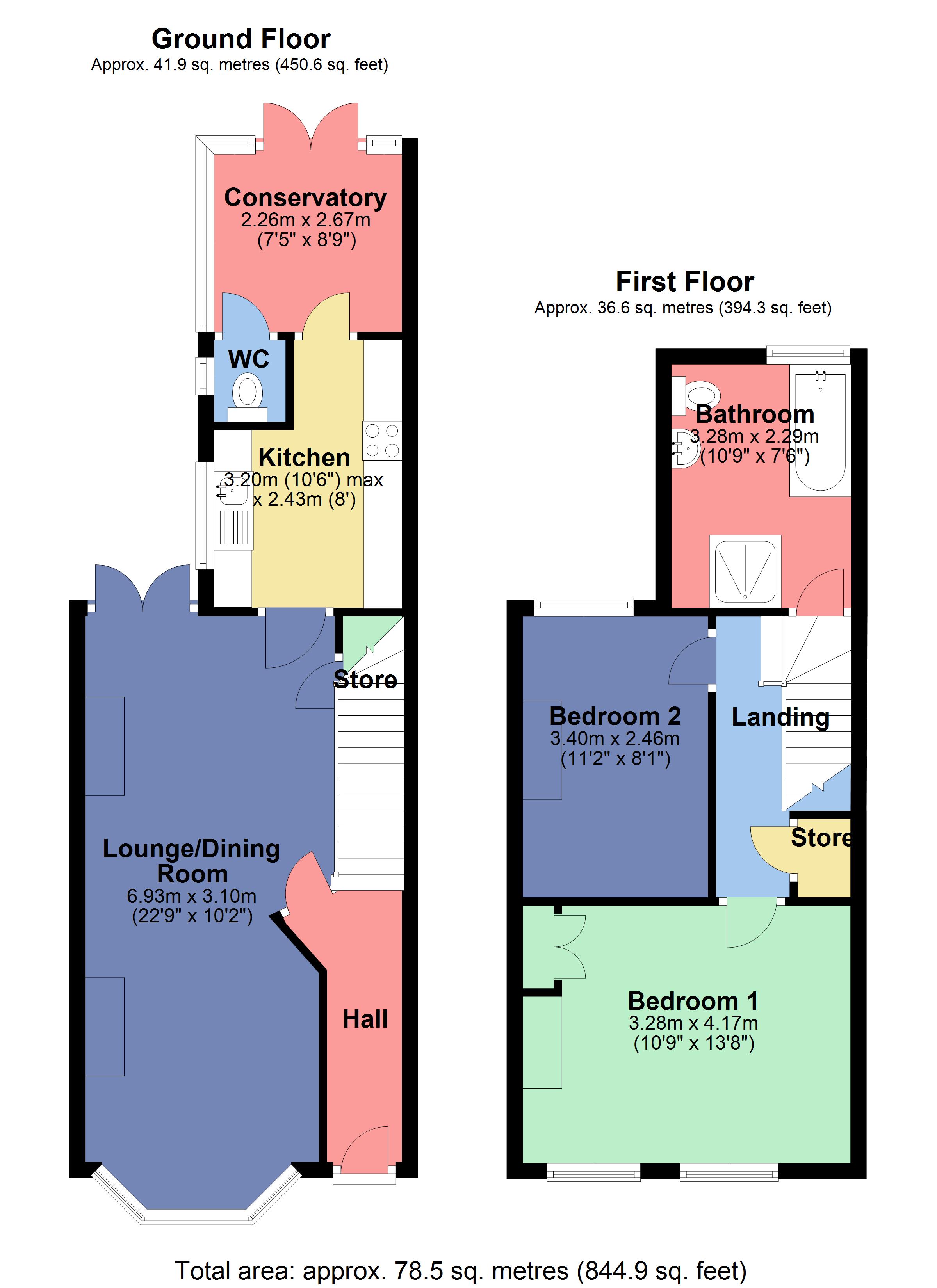 2 Bedrooms Terraced house for sale in Kings Avenue, Watford, Hertfordshire WD18