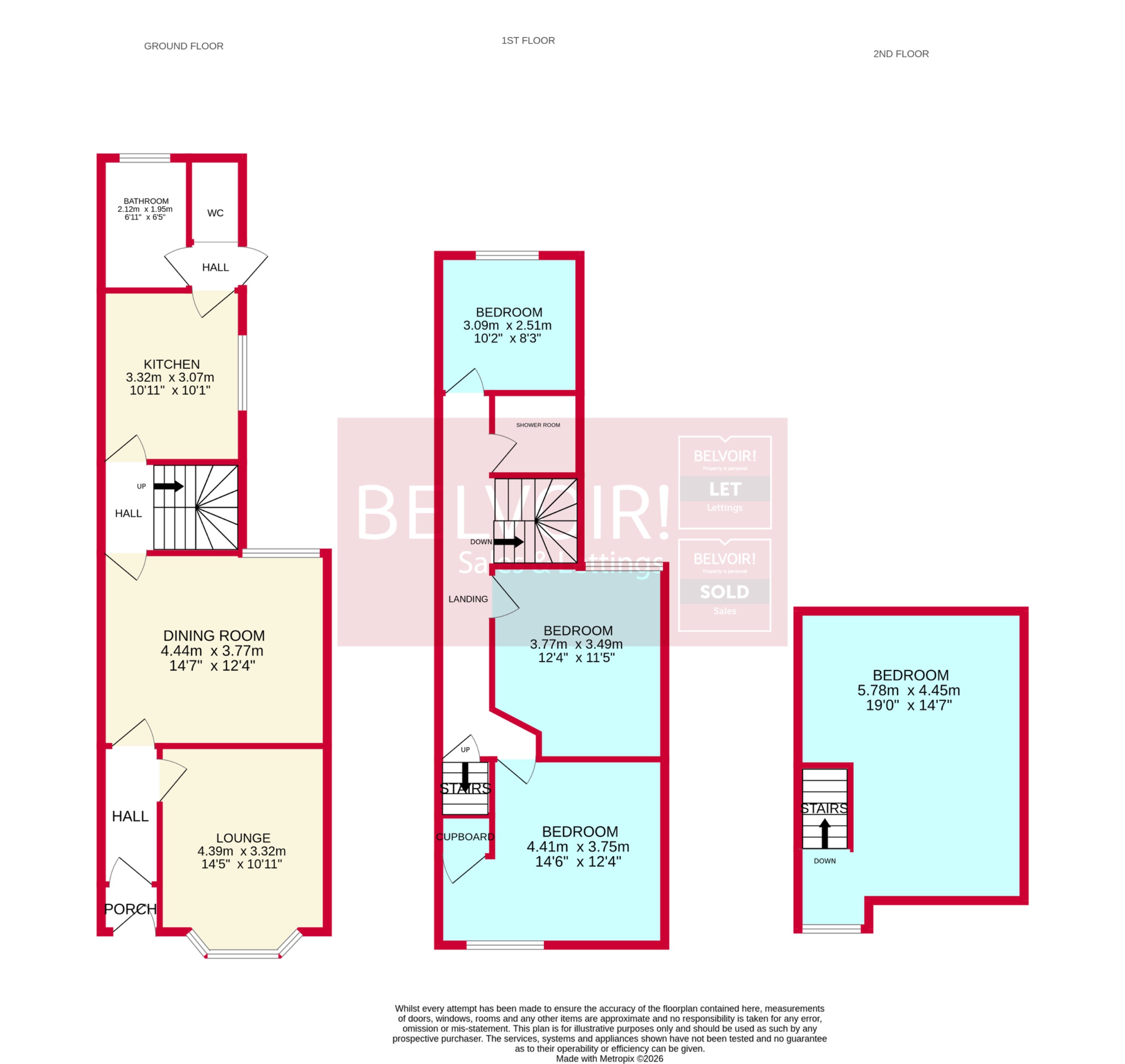 46, Earl Street, Walsall floorplan