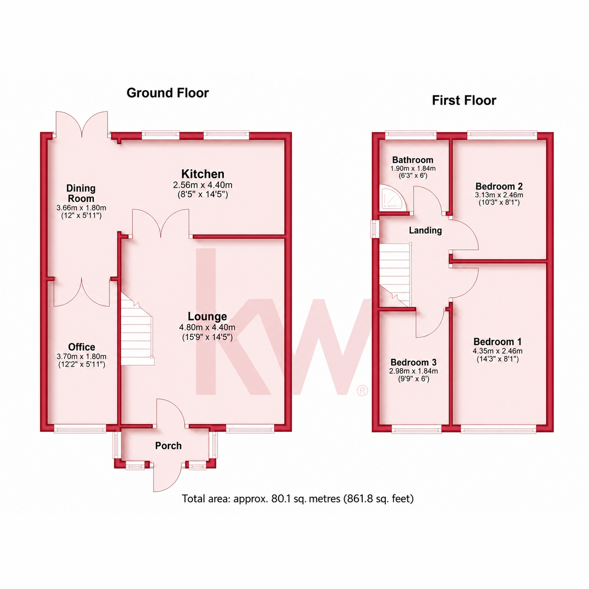 118, Rydal Avenue, Oldham floorplan