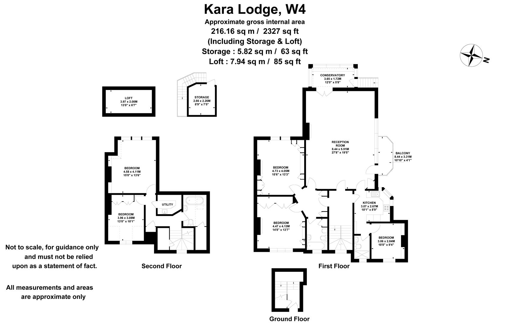 2, Kara Lodge, London floorplan