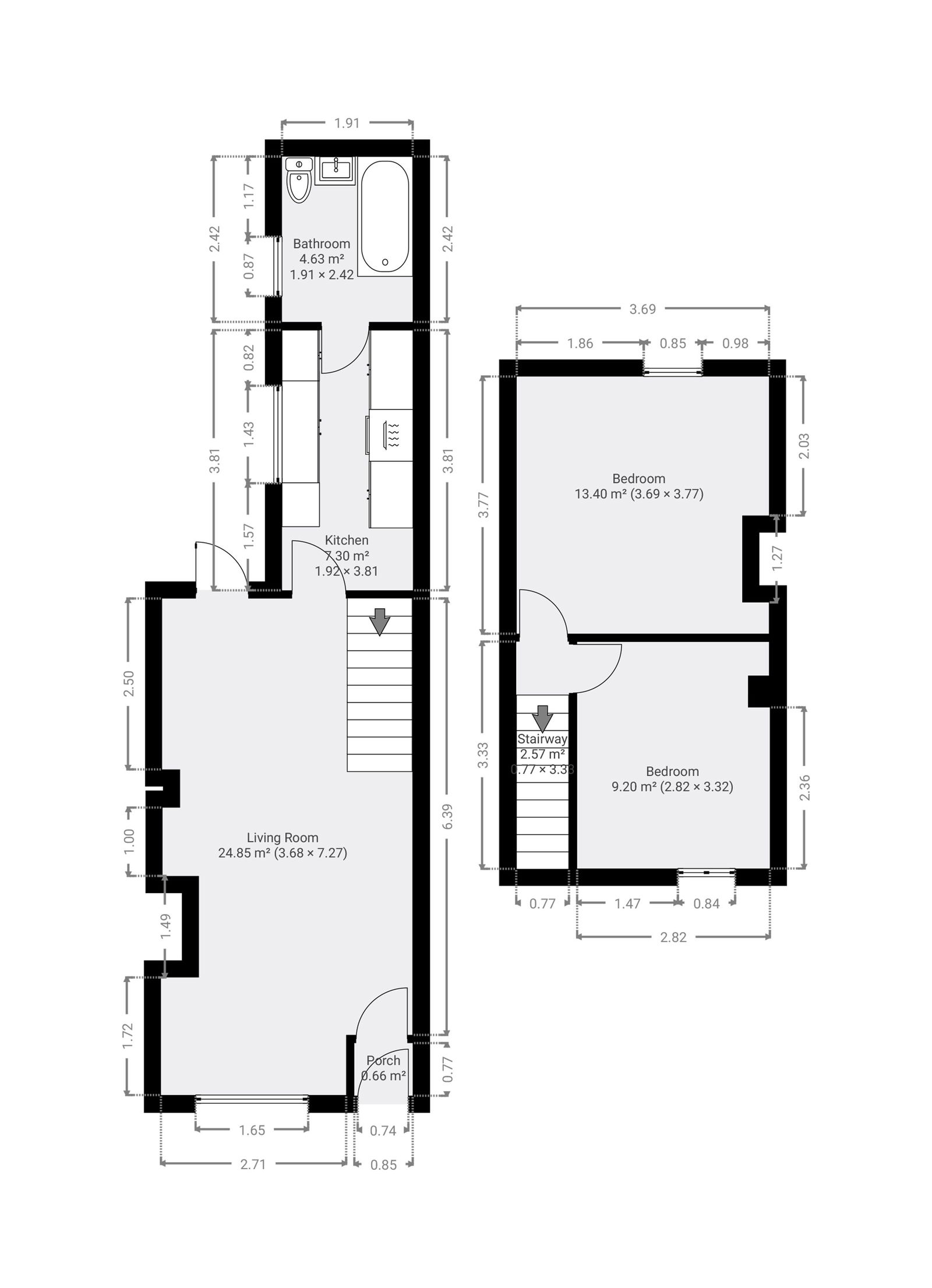 21, Foster Street, Widnes floorplan