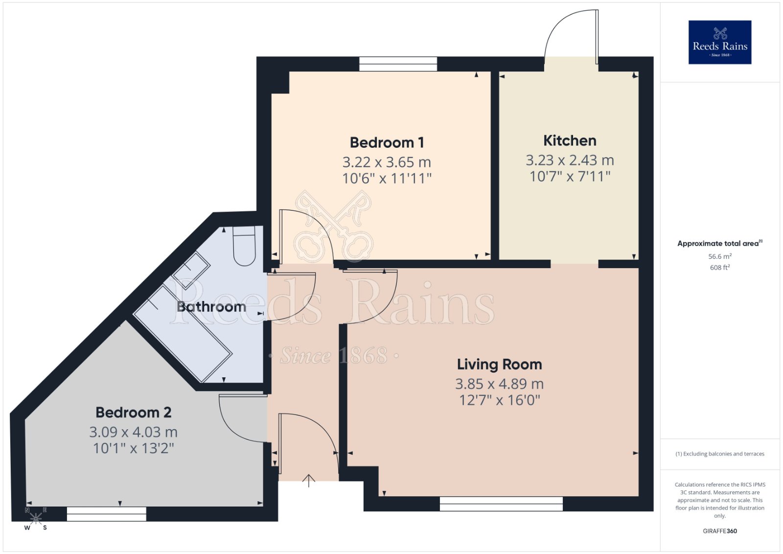 Greengage, Manchester floorplan