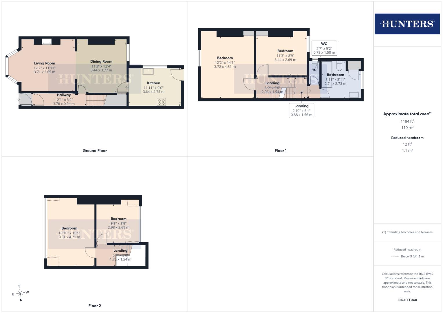 30, Haslemere Avenue, Bridlington floorplan