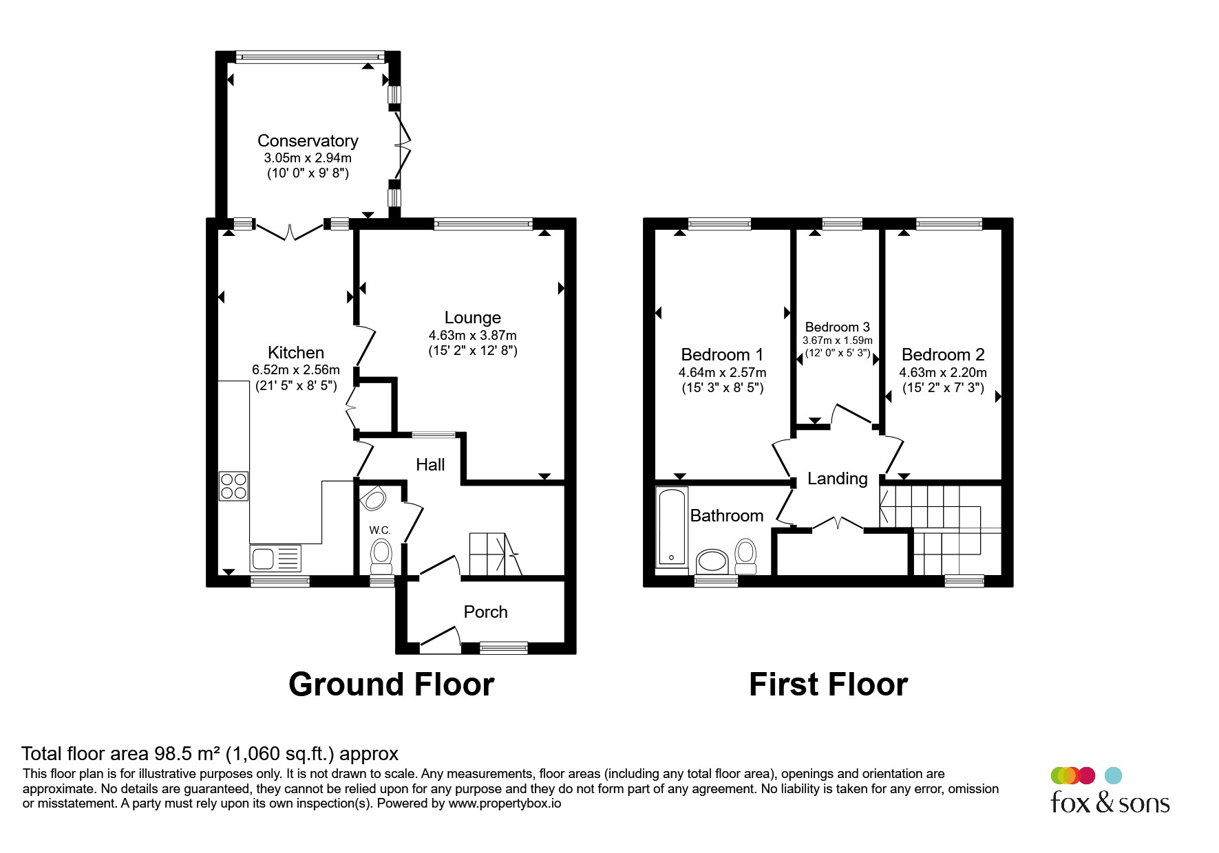 4, The Mount, Gosport floorplan