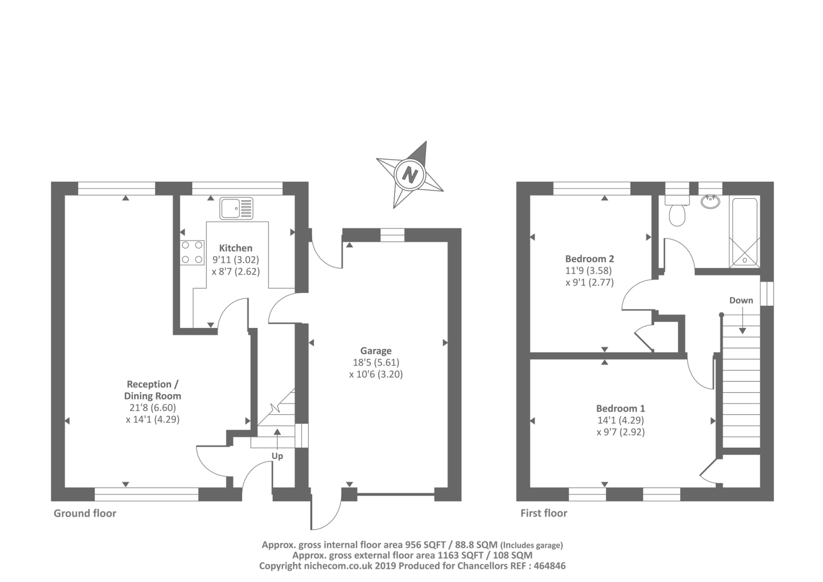 2 Bedrooms End terrace house for sale in Ashampstead Road, Reading RG30