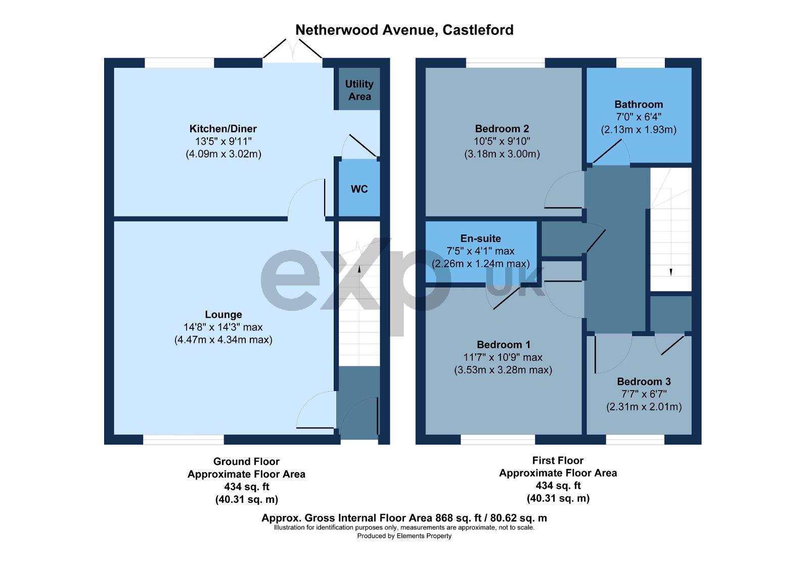Netherwood Avenue, Castleford WF10, 3 bedroom semidetached house for