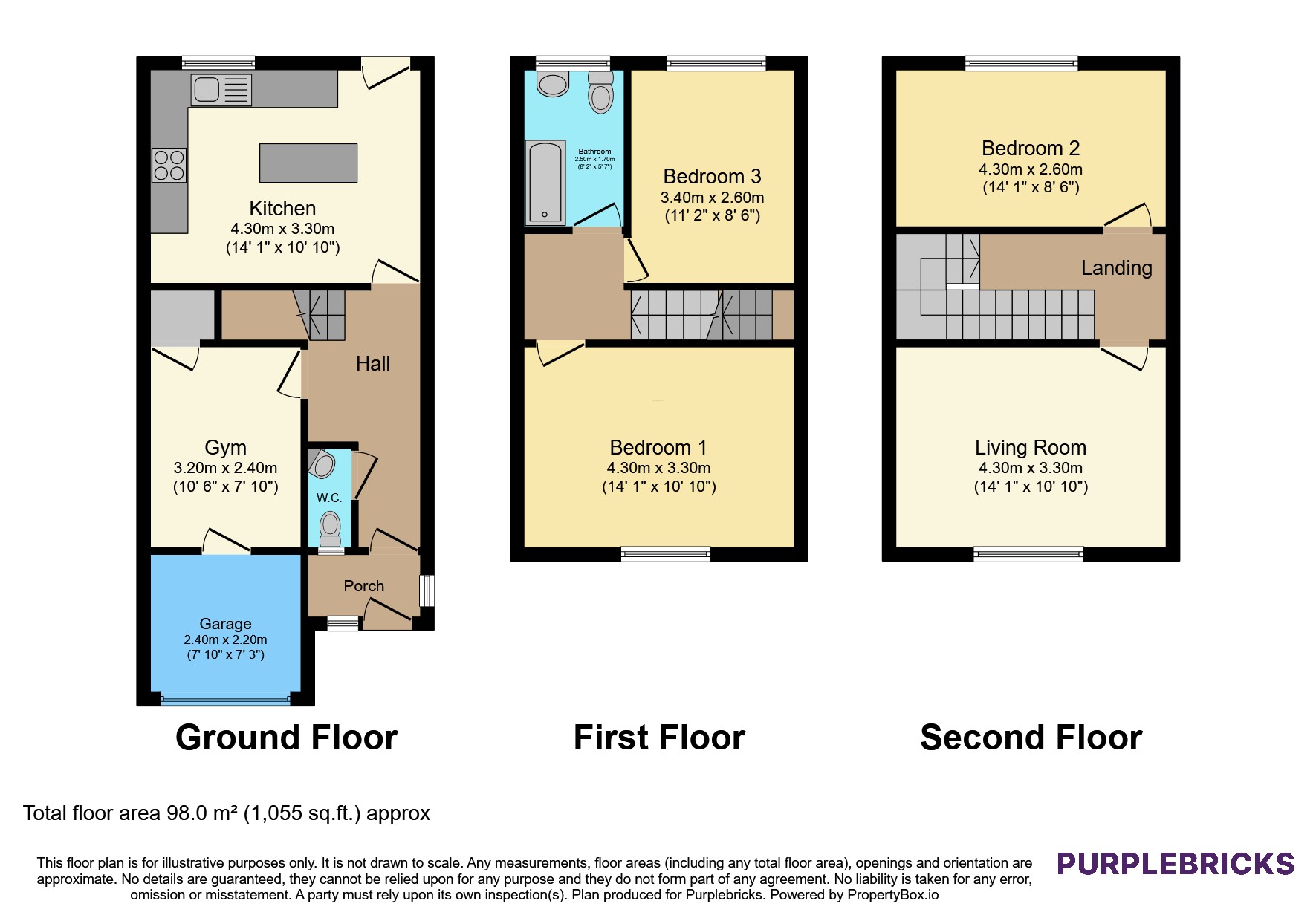 Waterbridge Court, Warrington floorplan