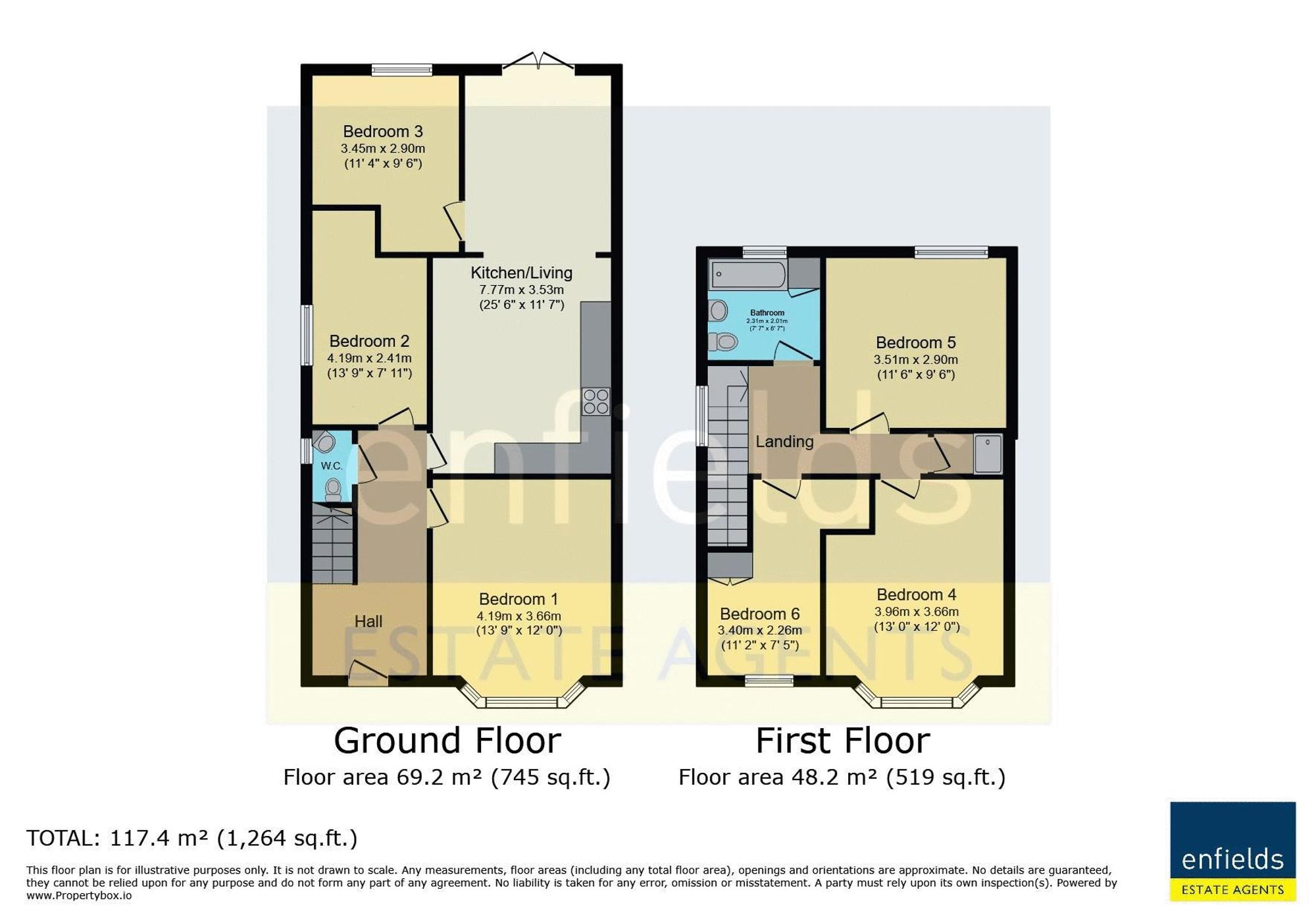 28 Ensbury Park Road, Bournemouth floorplan