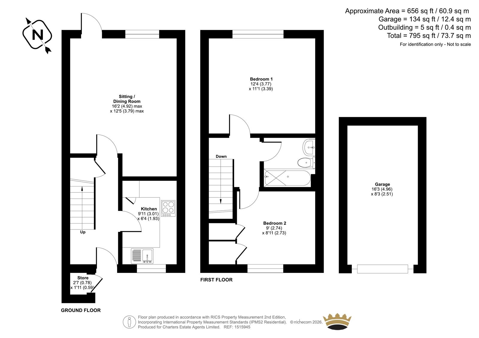 23, Pytchley Close, Fareham floorplan