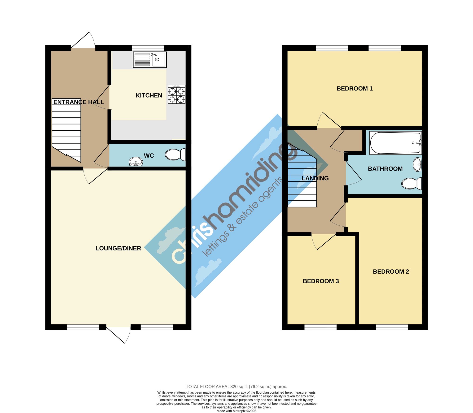 2 Eiger Close, Stoke-On-Trent floorplan
