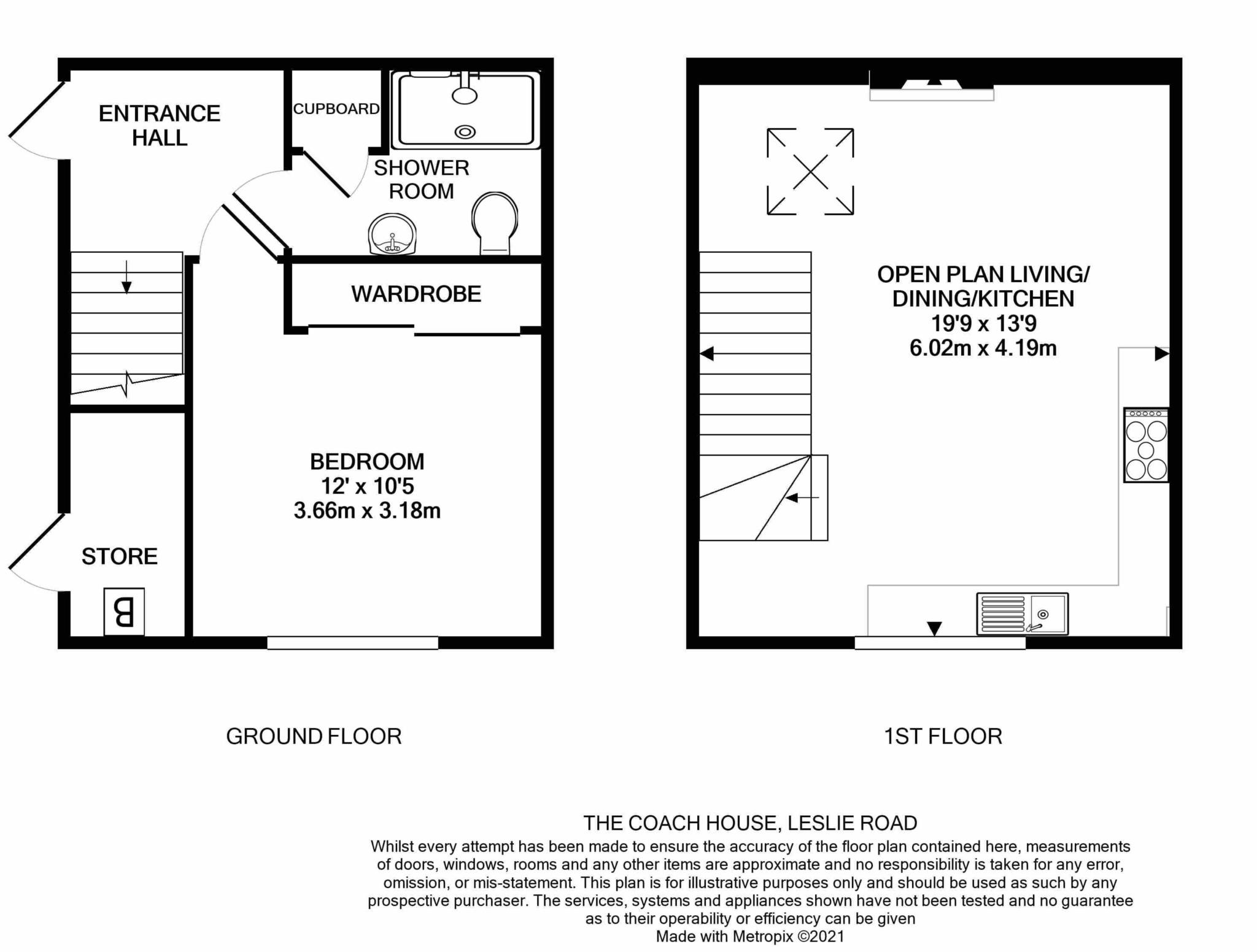 Leslie Road, Exmouth EX8, 1 bedroom detached house for sale 58333682