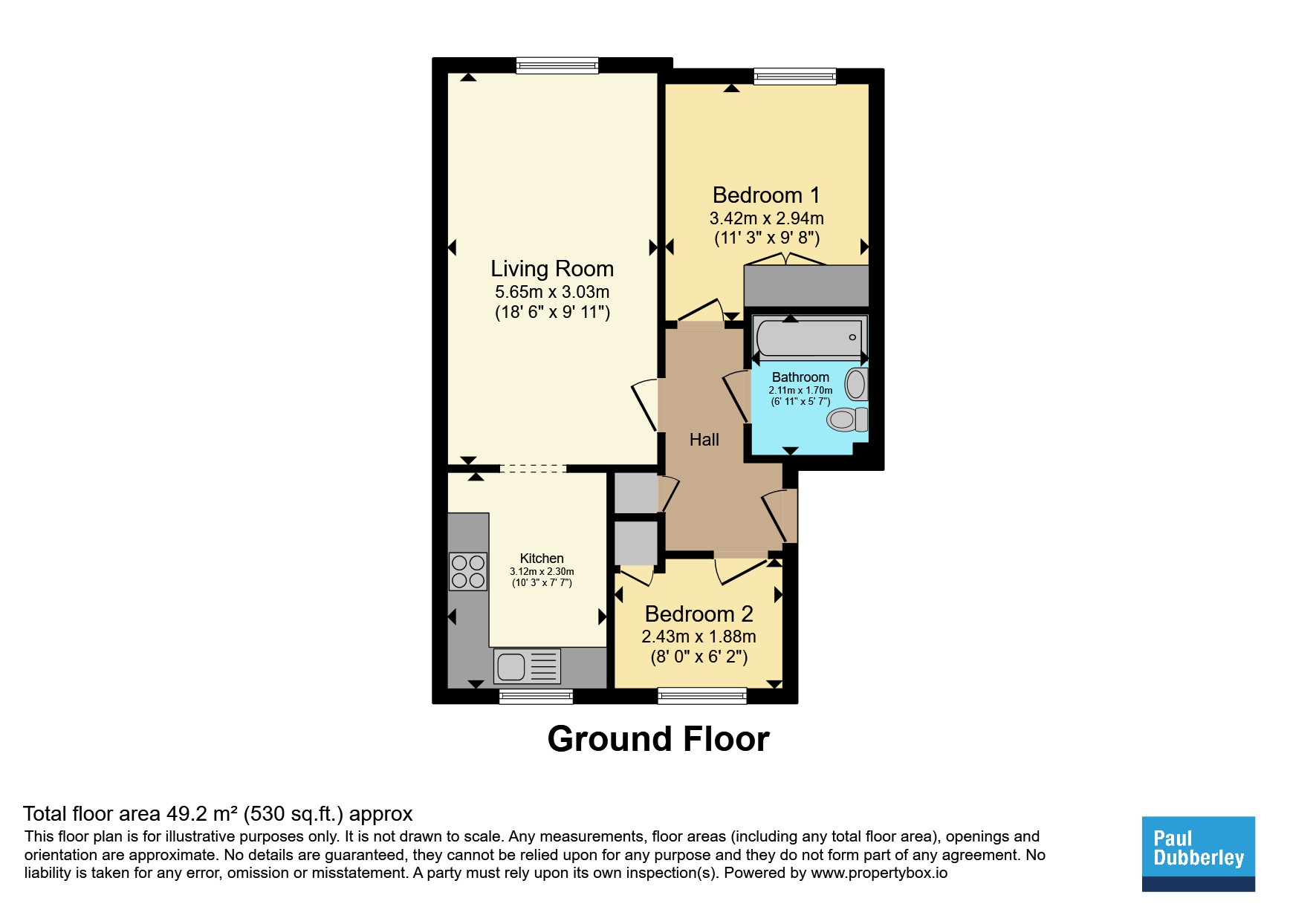 20, Middle Meadow, Tipton floorplan