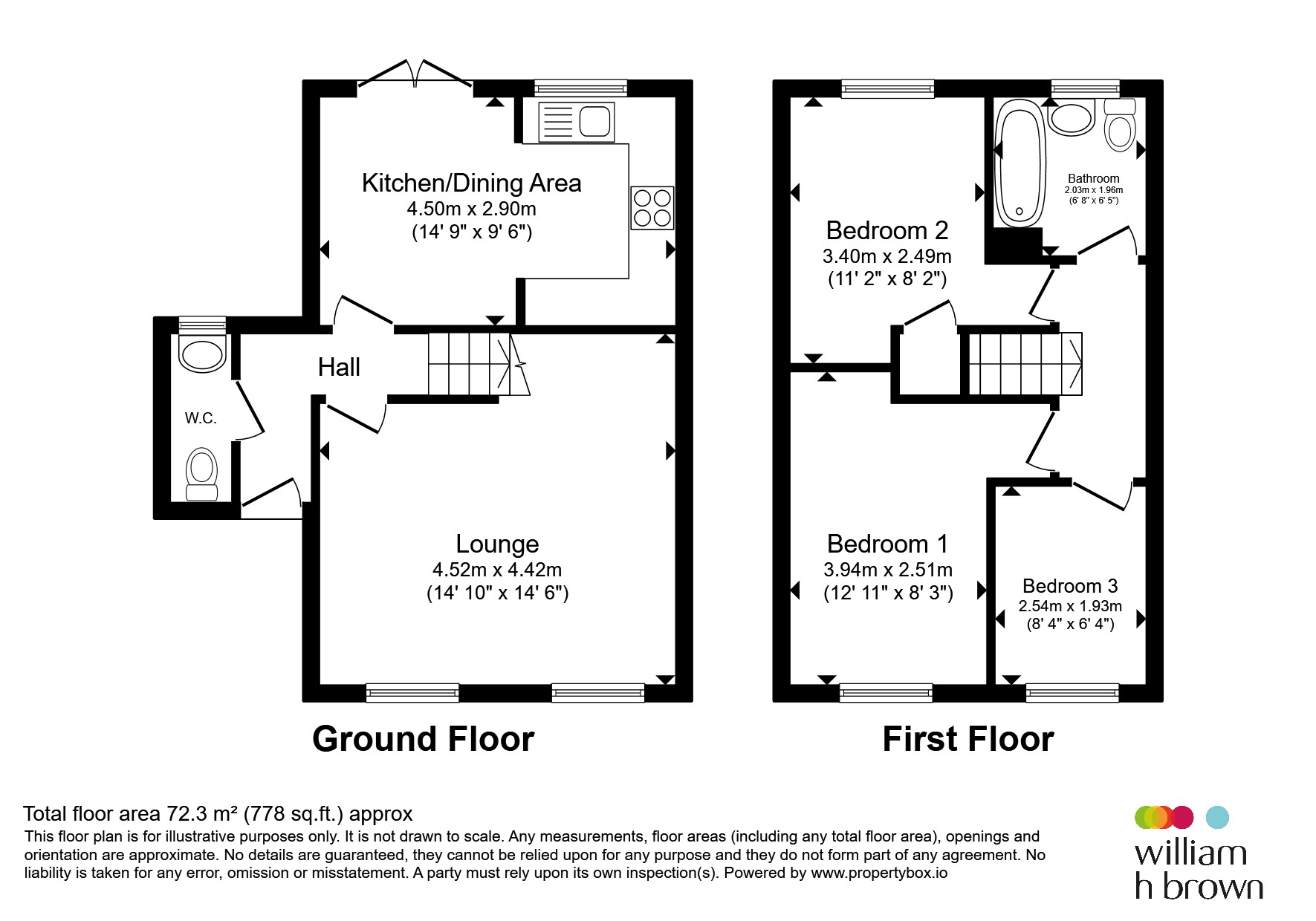 6, Woodbridge Way, King's Lynn floorplan
