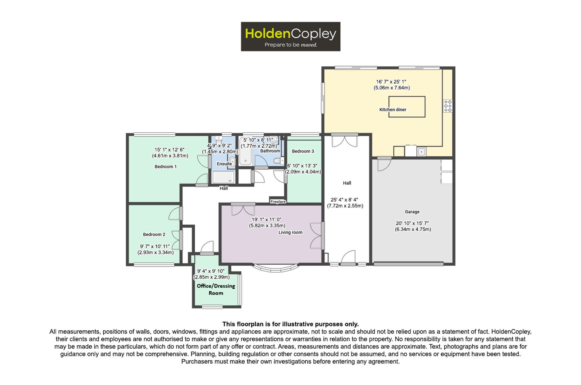 2a North Road, Nottingham floorplan