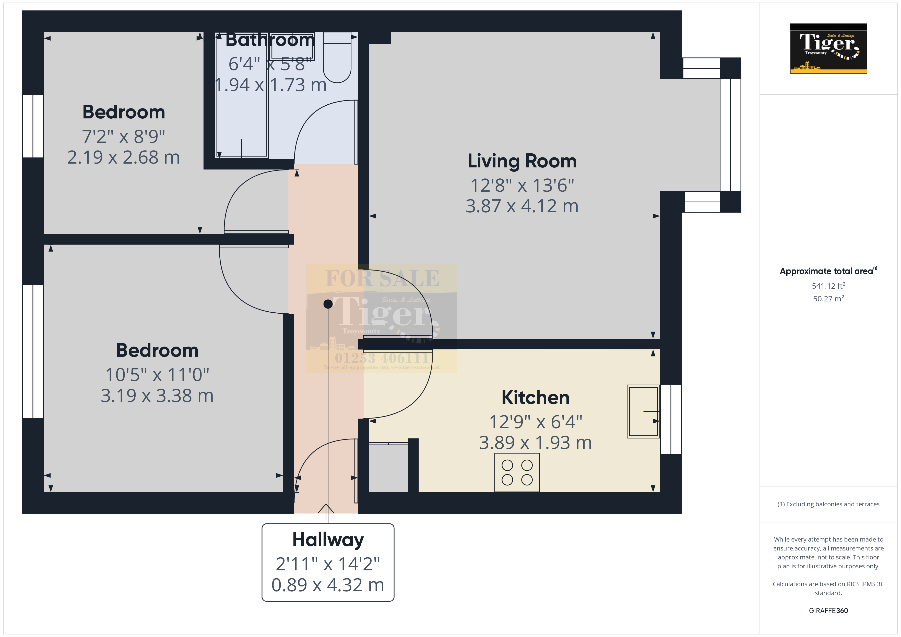 416d, Waterloo Road, Blackpool floorplan