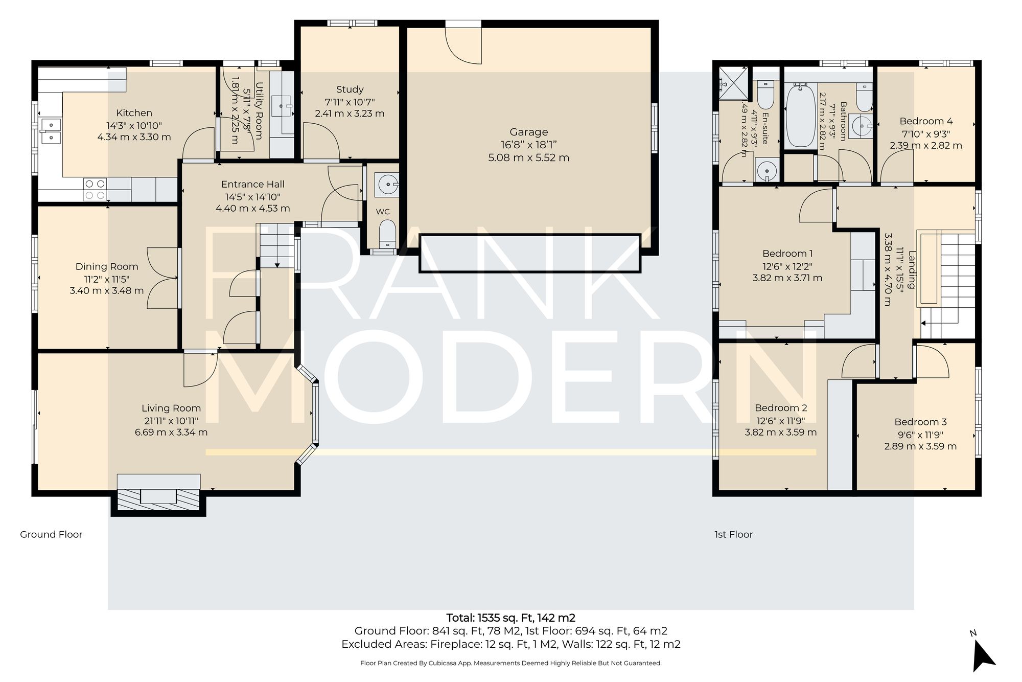 8 Thomas Close, Peterborough floorplan