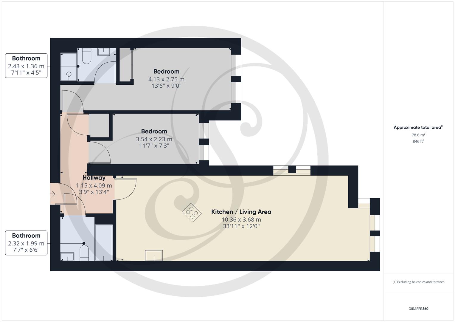 15, Wood Moor Court, Leeds floorplan