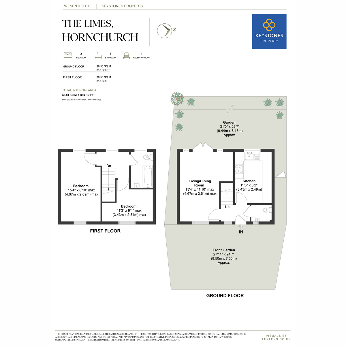 The Limes, Hornchurch floorplan