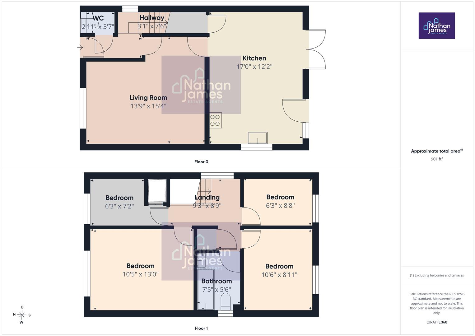 2, Quarry Rise, Undy floorplan
