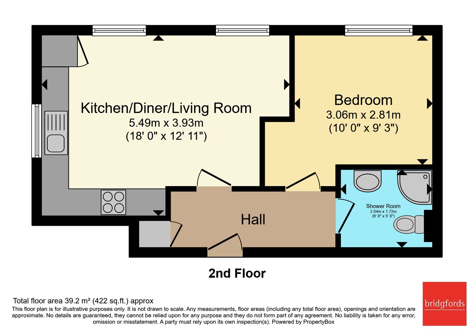 Apartment 45 Dorchester Apartments, 2, Lee Street, Cheshire floorplan
