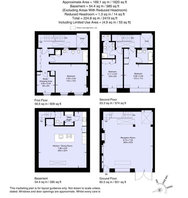 27, Wilton Row, Belgravia floorplan