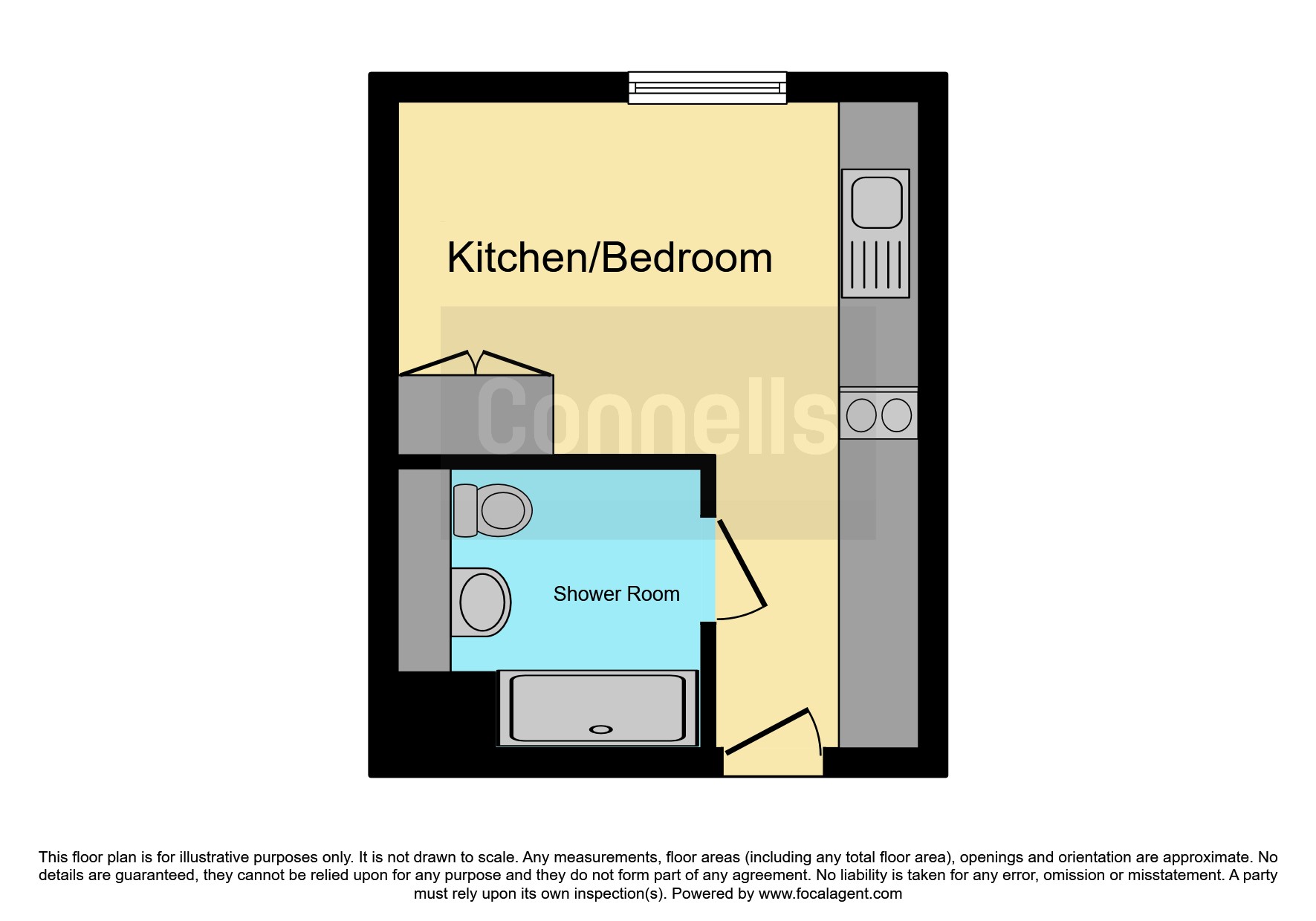 Flat 2, 5, Marvell Lane, Plymouth floorplan