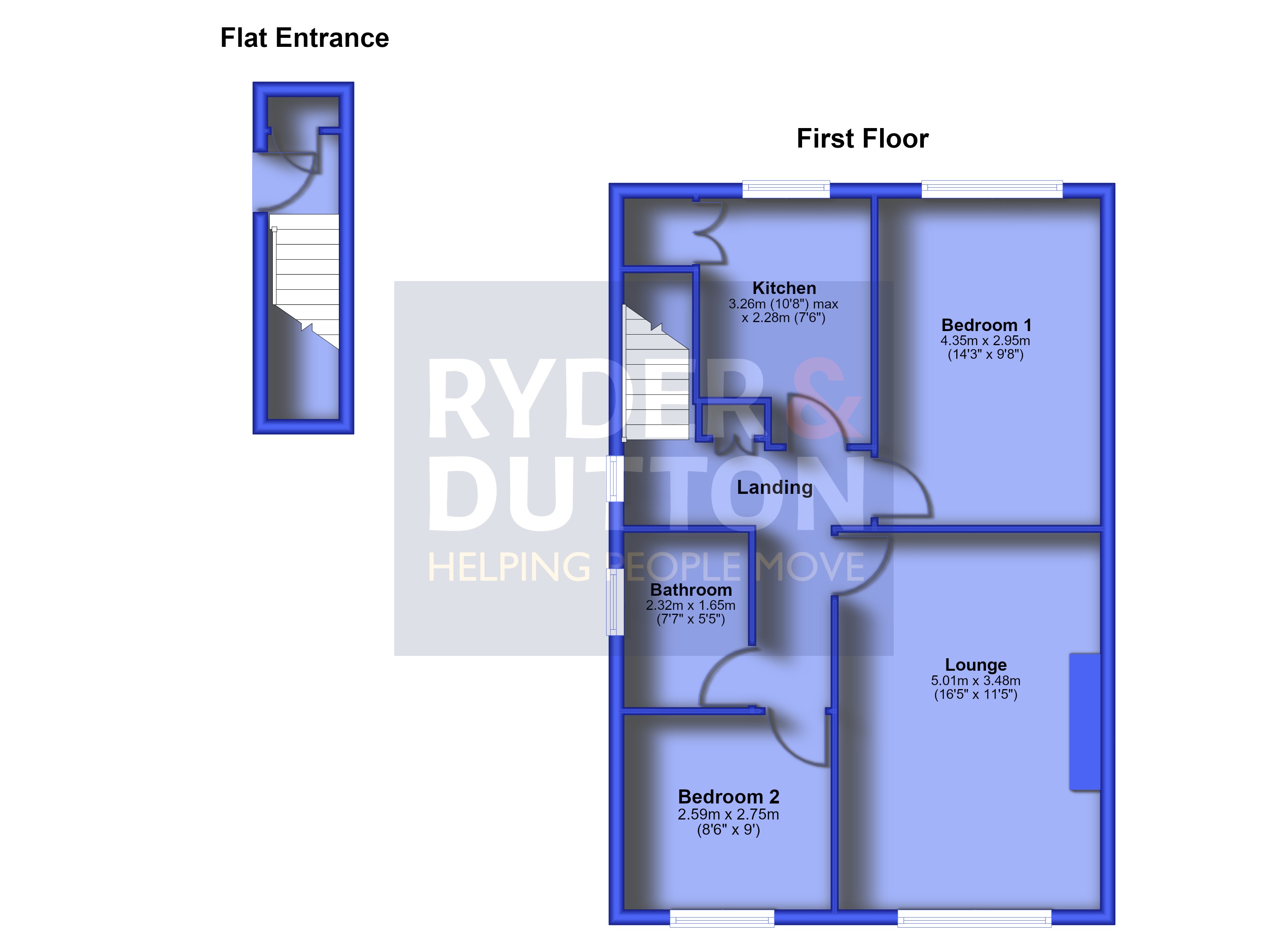 22, Culross Avenue, Manchester floorplan