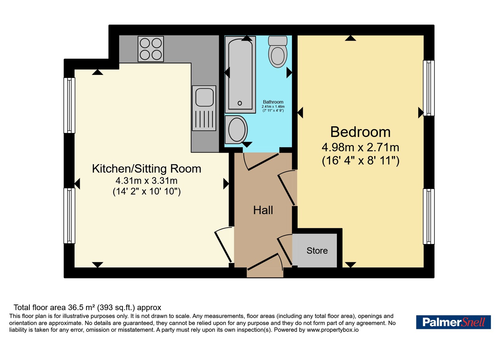 Lower Lane, Somerset floorplan