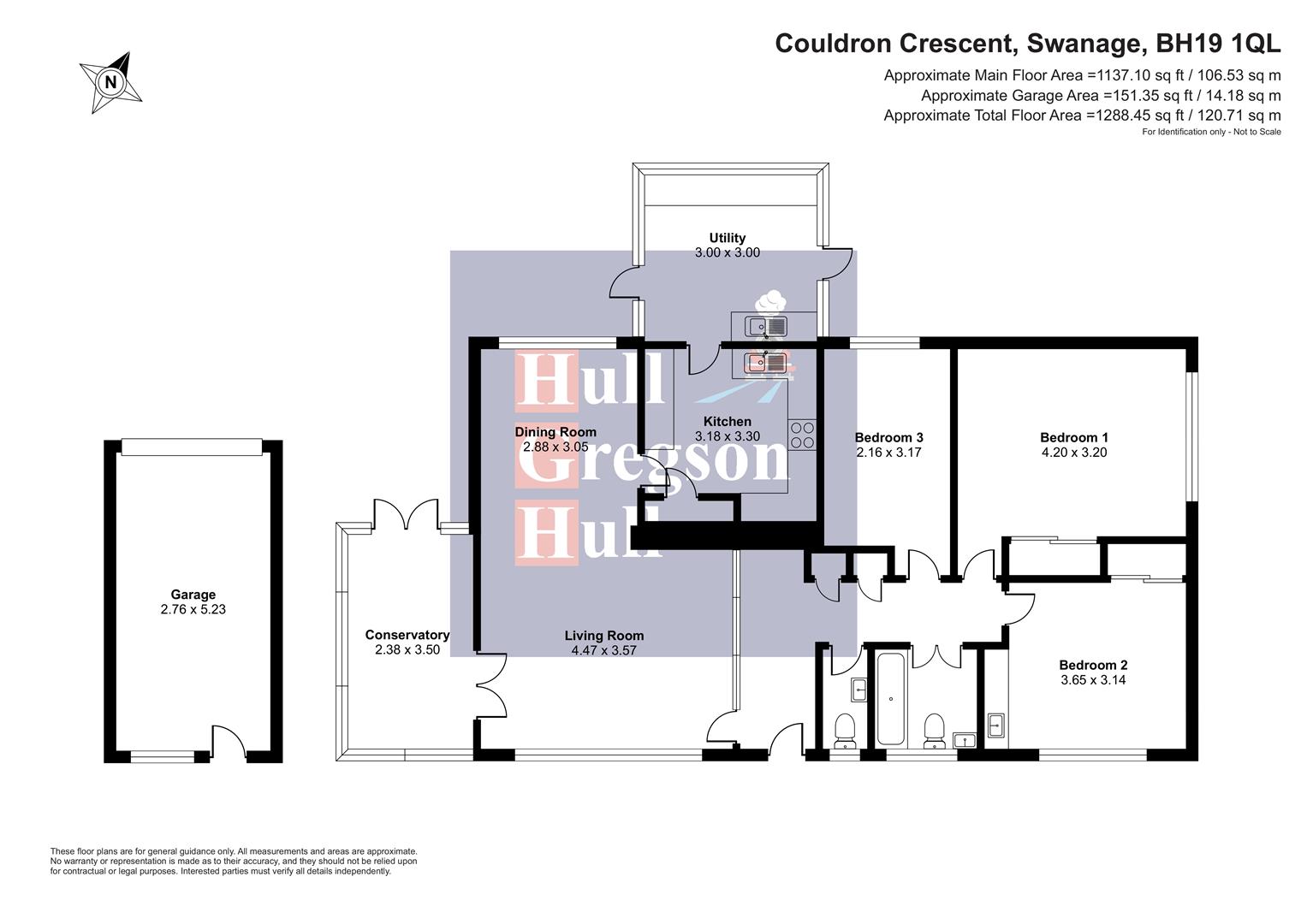 2, Cauldron Crescent, Swanage floorplan